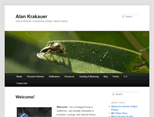 Tablet Screenshot of alankrakauer.org